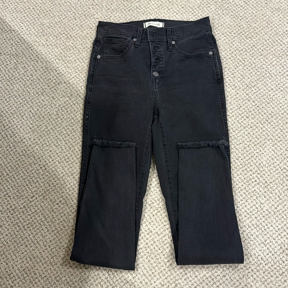 10 in high rise skinny in lunar wash